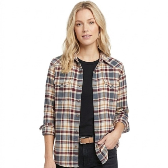 Lucky Brand Tops - Lucky Brand Saturday stretch plaid
Flannel shirt size medium